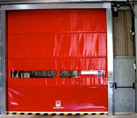 Puertas rápidas de lona 1 Puertas rápidas de lona